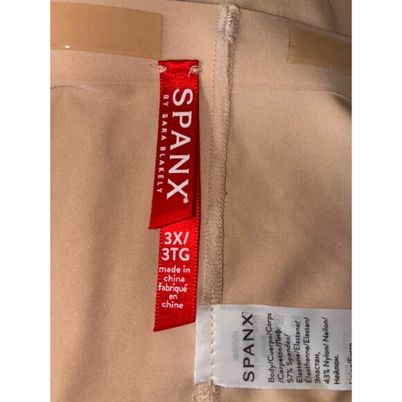 Spanx Thinstincts Shorts Body Shaper 3XL Beige Excellent Condition 10006P - Picture 7 of 8